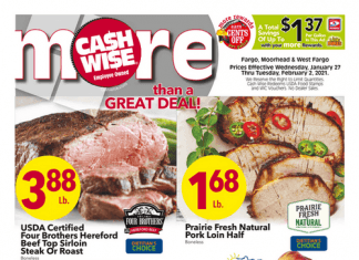 Cash Wise Weekly Ad Jan 27 – Feb 02, 2021