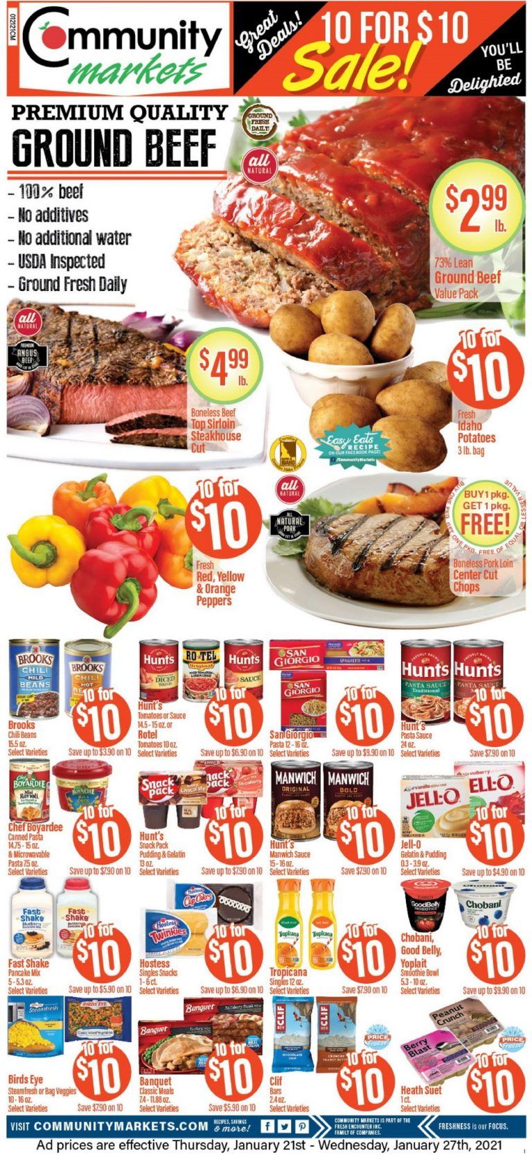 Community Markets Weekly Ad Jan 21 Jan 27, 2021
