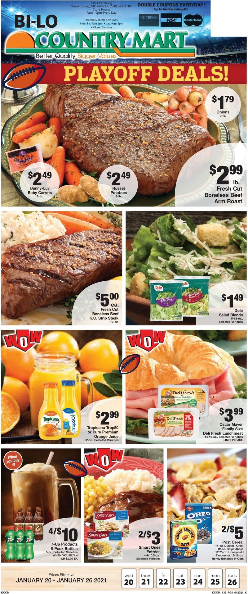 Country Mart Weekly Ad Jan 20 Jan 26, 2021