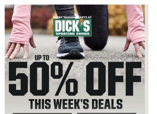 Dick’s Sporting Goods Weekly Ad Jan 24 – Jan 30, 2021
