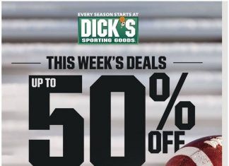 Dick’s Sporting Goods Weekly Ad Jan 31 – Feb 06, 2021