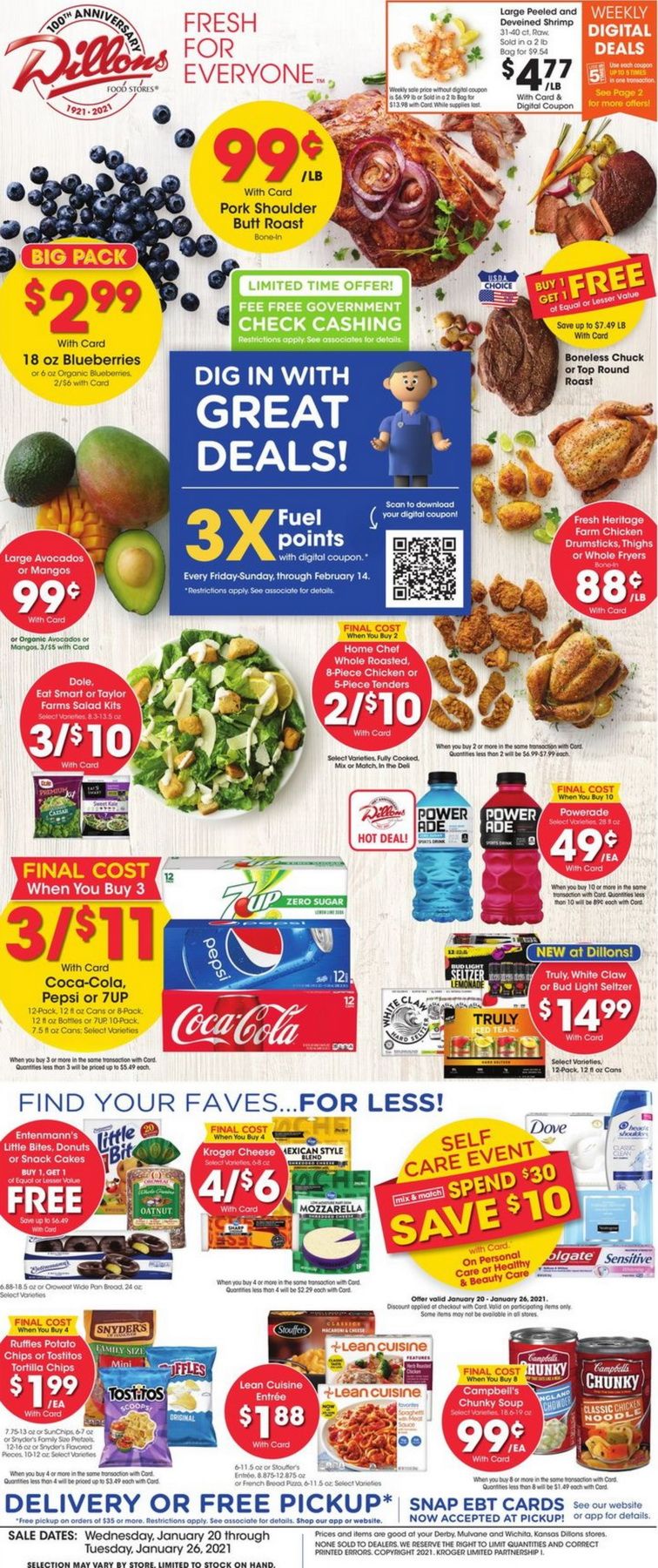 Dillons Weekly Ad Jan 20 Jan 26, 2021