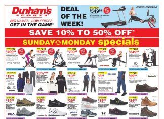 Dunham’s Sports Weekly Ad Jan 23 – Jan 28, 2021