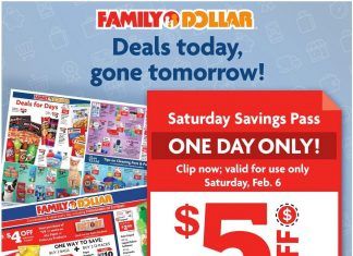 Family Dollar Weekly Ad Jan 30 – Feb 06, 2021