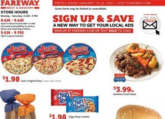 Fareway Weekly Ad Jan 19 – Jan 25, 2021