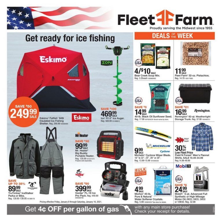 Fleet Farm Weekly Ad Jan 08 Jan 16, 2021