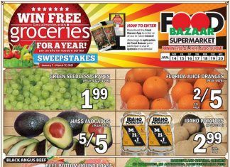 Food Bazaar Weekly Ad Jan 14 – Jan 20, 2021