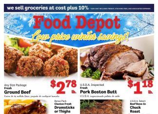 Food Depot Weekly Ad Jan 18 – Jan 24, 2021