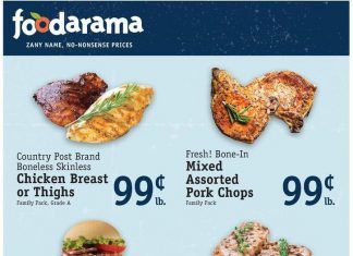 Foodarama Weekly Ad Jan 06 – Jan 12, 2021