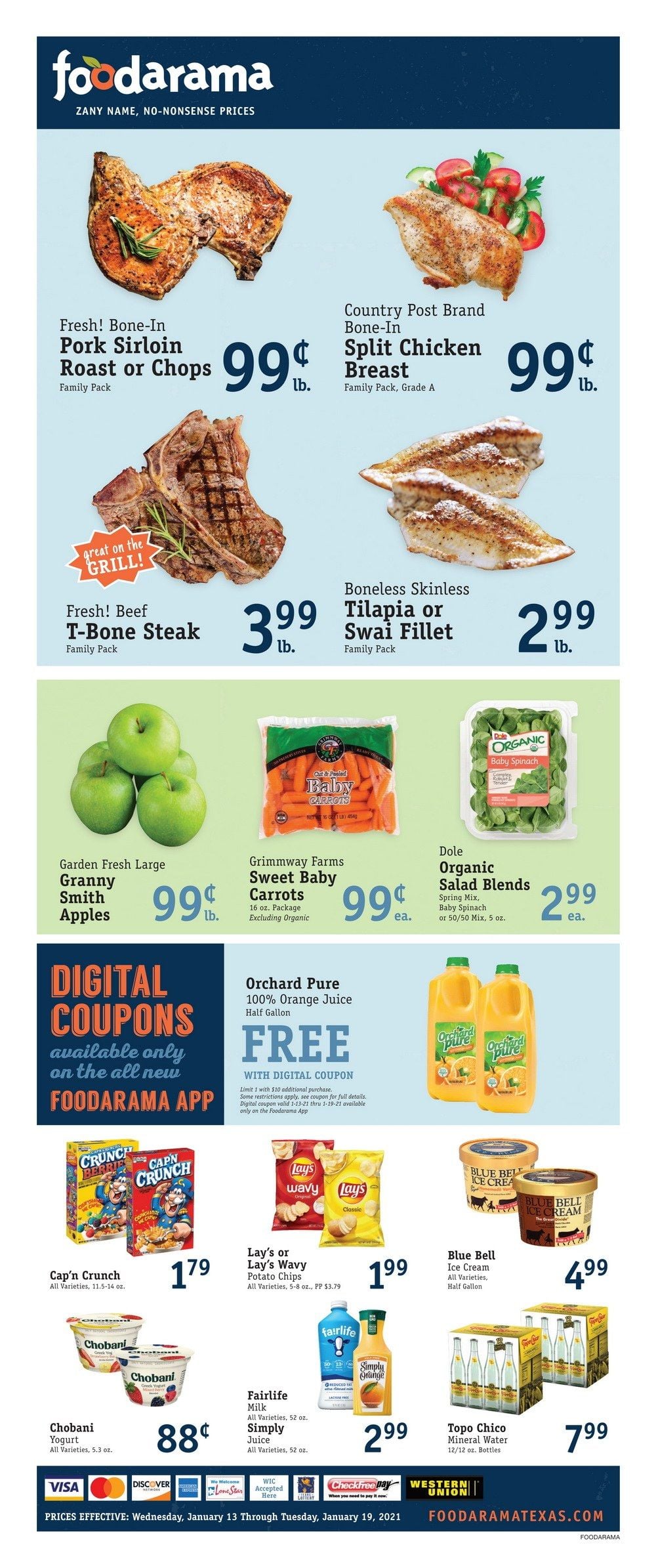Foodarama Weekly Ad Jan 13 Jan 19, 2021