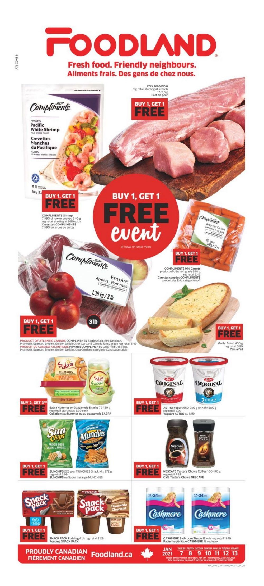 Foodland(Canada) Weekly Ad Jan 07 Jan 13, 2021