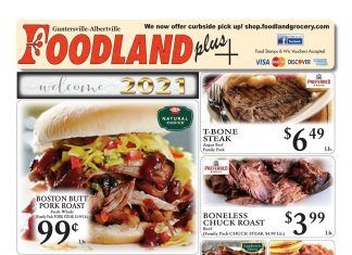 Foodland(US) Weekly Ad Jan 05 – Jan 11, 2021