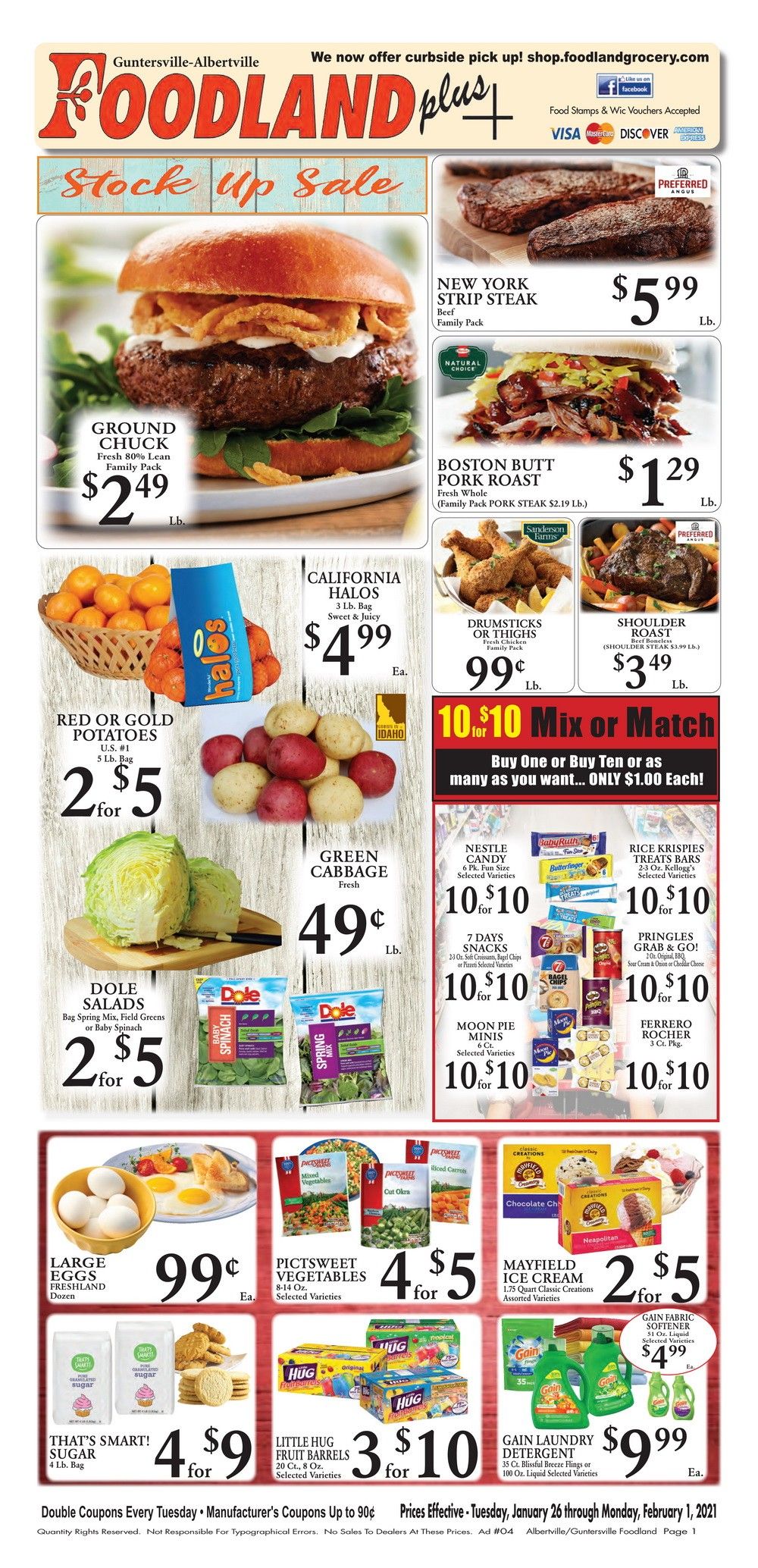 Foodland(US) Weekly Ad Jan 26 Feb 01, 2021