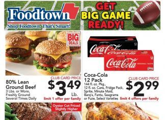 Foodtown Weekly Ad Jan 29 – Feb 04, 2021
