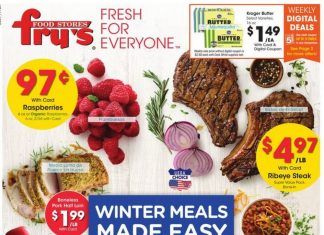 Fry’s Food Weekly Ad Jan 06 – Jan 12, 2021