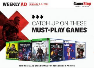 GameStop Weekly Ad Jan 03 – Jan 09, 2021