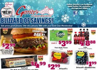 Gerrity’s Supermarkets Weekly Ad Jan 24 – Jan 30, 2021