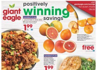 Giant Eagle Weekly Ad Jan 07 – Jan 13, 2021