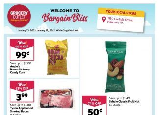 Grocery Outlet Weekly Ad Jan 13 – Jan 19, 2021