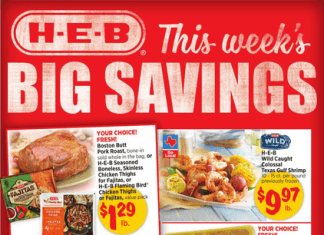 HEB Weekly Ad Jan 06 – Jan 12, 2021