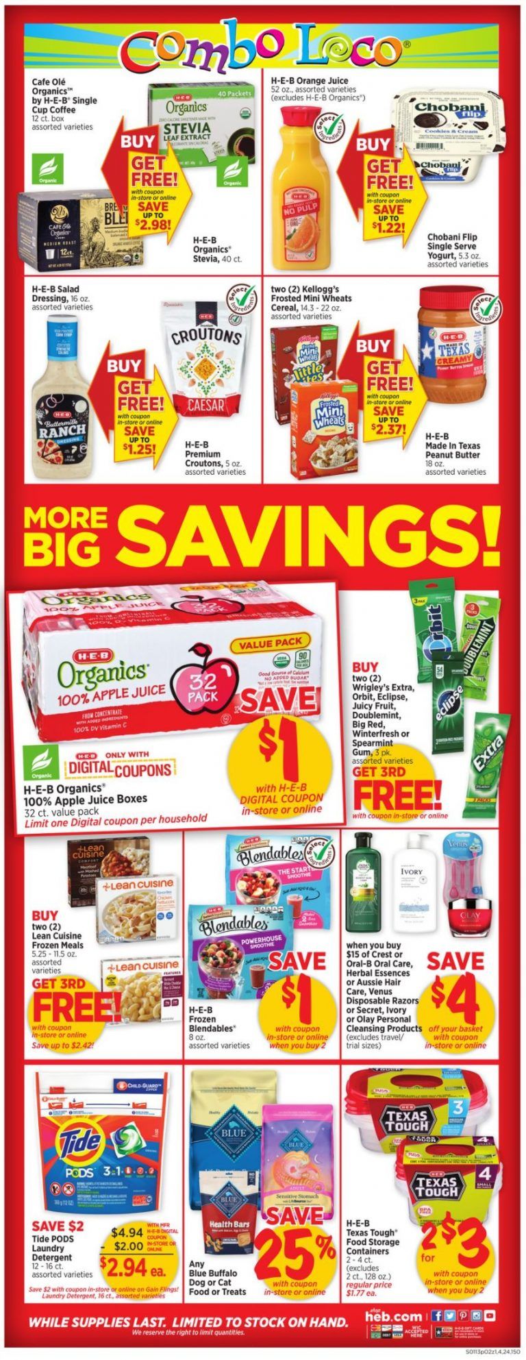 HEB Weekly Ad Jan 13 Jan 19, 2021
