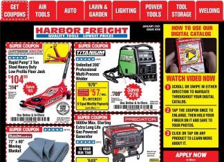 Harbor Freight Flyer Sale Jan 01 – Jan 28, 2021
