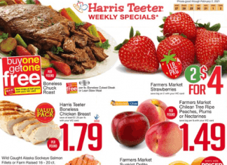 Harris Teeter Weekly Ad Jan 27 – Feb 02, 2021