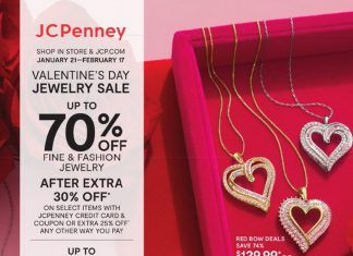 JCPenney Valentine’s Day Jewelry Sale Jan 21 – Feb 17, 2021