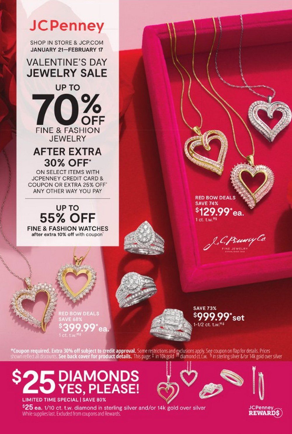 Jcpenney Valentine Jewelry Sale La France, SAVE 54% 