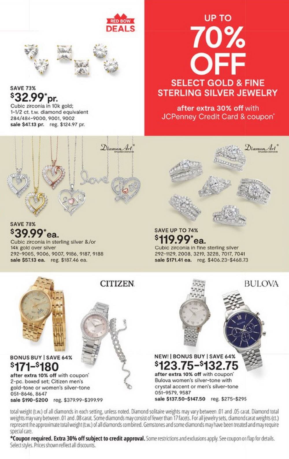 JCPenney Valentine's Day Jewelry Sale Jan 21 Feb 17, 2021