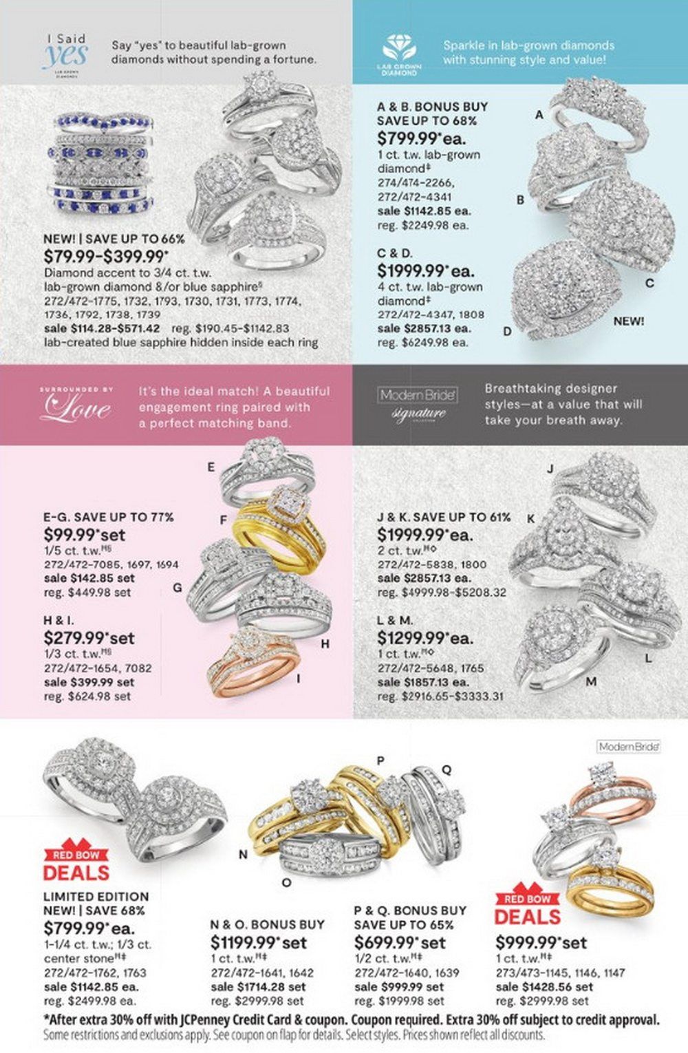 jcpenney valentine's day jewelry sale