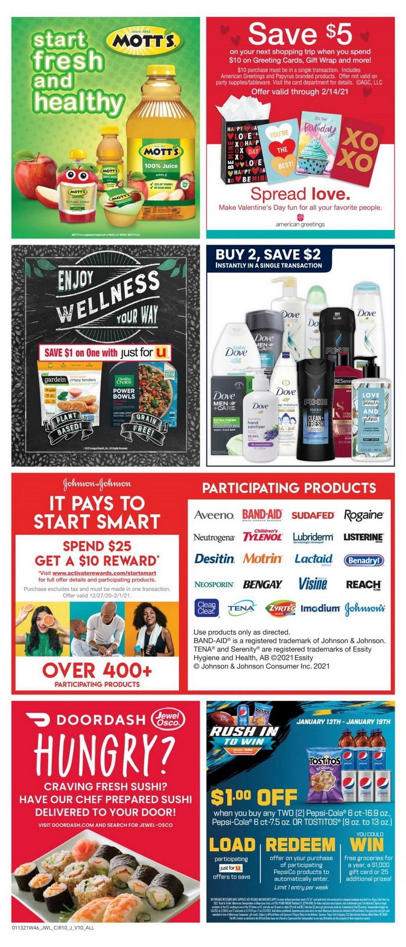 Jewel Osco Weekly Ad Jan 13 Jan 19, 2021