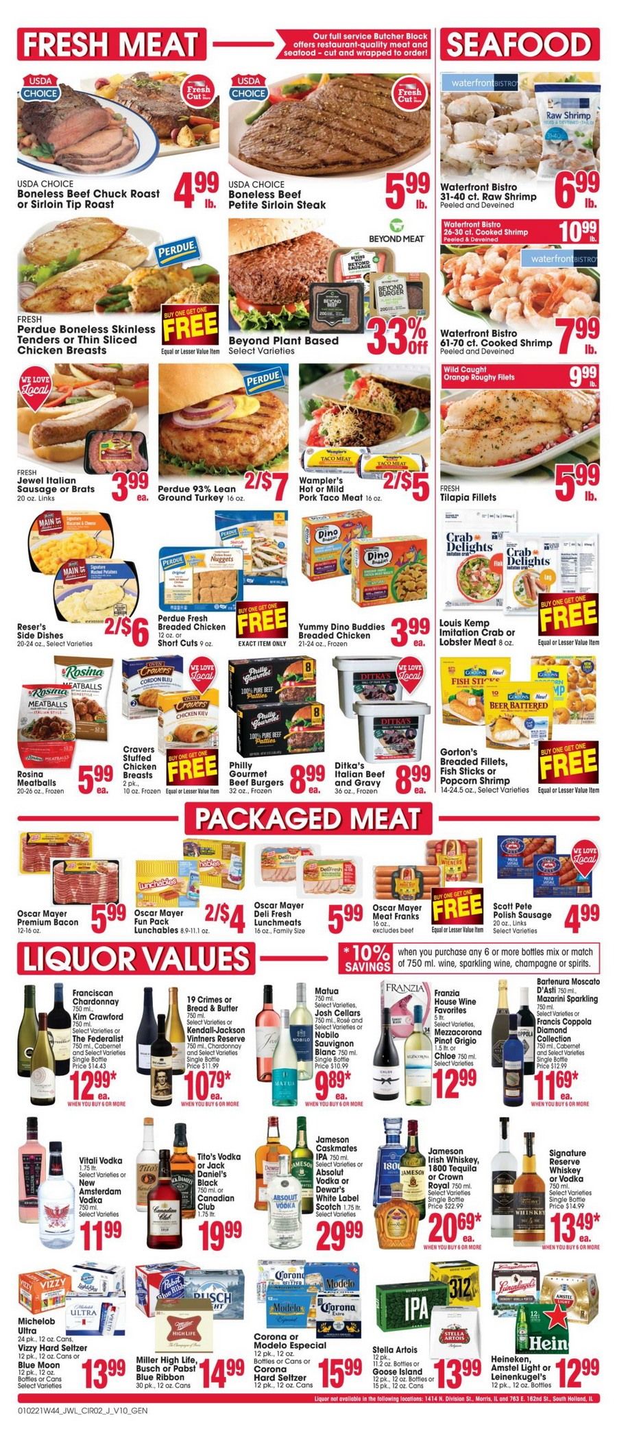 Jewel Osco Three Day Sale Ad Dec 30, 2020 Jan 01, 2021