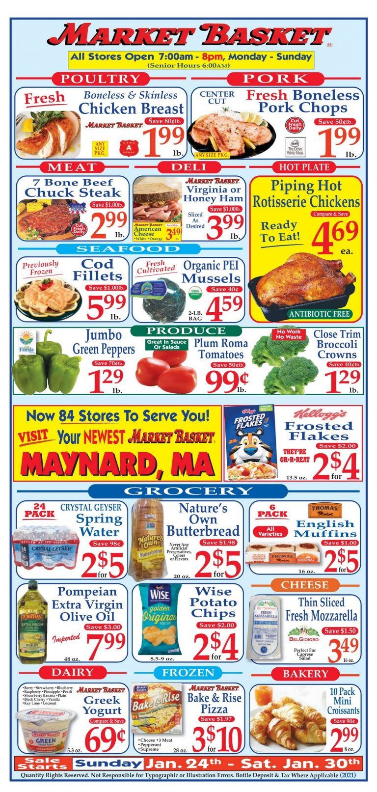 Market Basket Weekly Flyer Jan 24 Jan 30, 2021