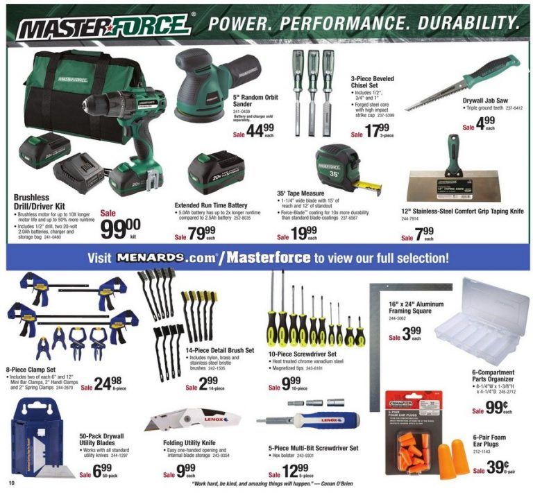 Menards Weekly Ad Jan 17 Jan 31, 2021