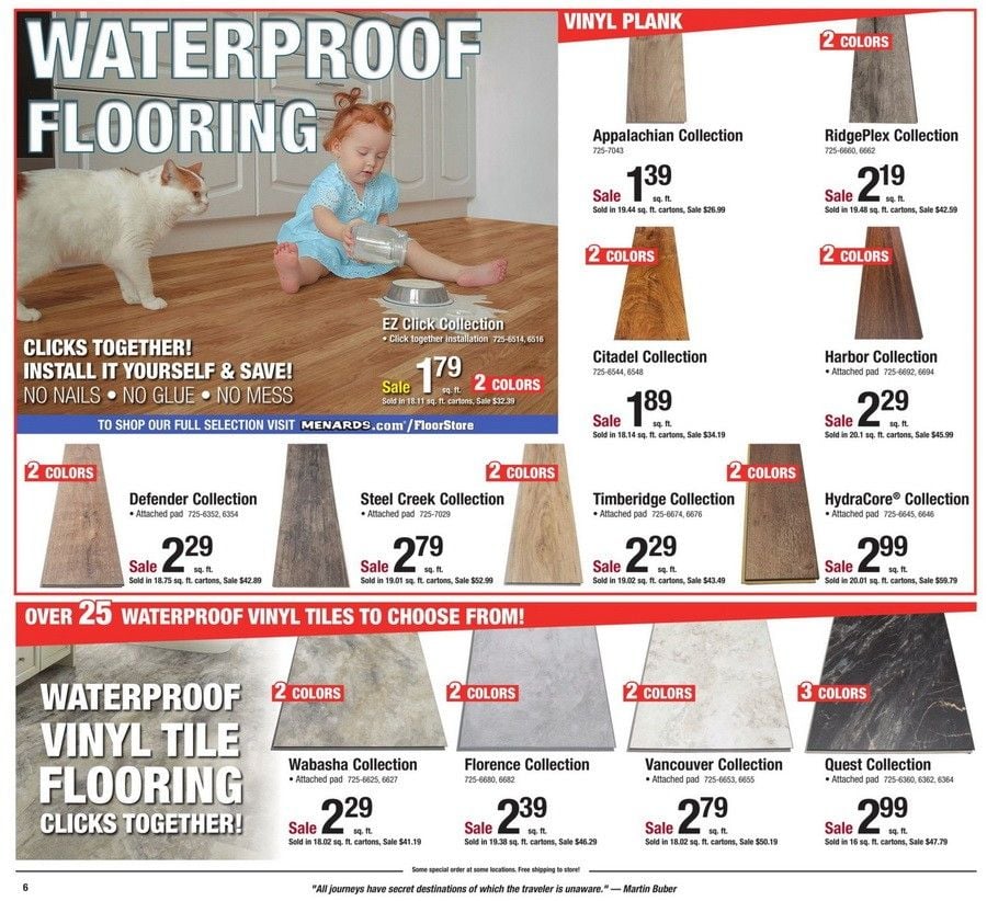 Menards Weekly Ad Jan 17 Jan 31, 2021