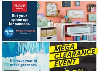 Michaels Weekly Ad Jan 10 – Jan 16, 2021