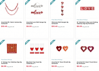 Michaels Valentine’s Day Flyer Sales
