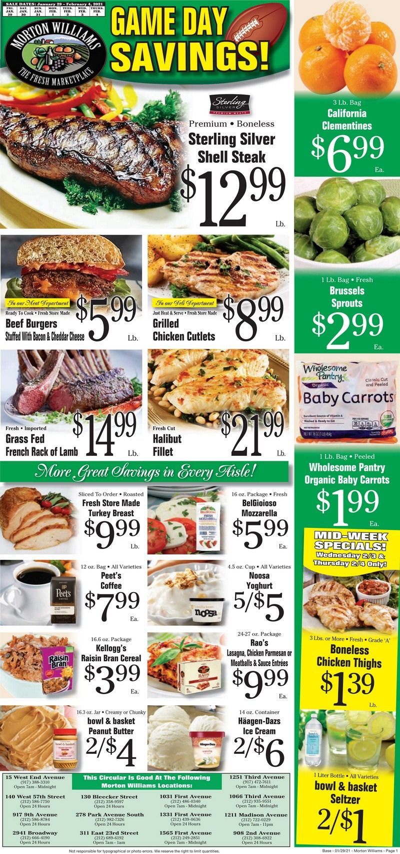Morton Williams Weekly Ad Jan 29 Feb 04, 2021