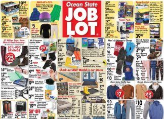 Ocean State Job Lot Weekly Ad Jan 07 – Jan 13, 2021