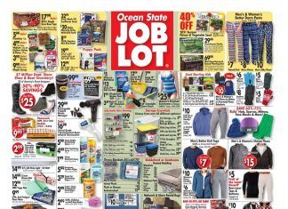 Ocean State Job Lot Weekly Ad Jan 21 – Jan 27, 2021