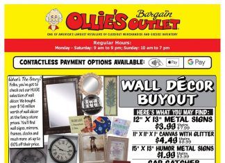 Ollie’s Weekly Ad Jan 21 – Jan 27, 2021