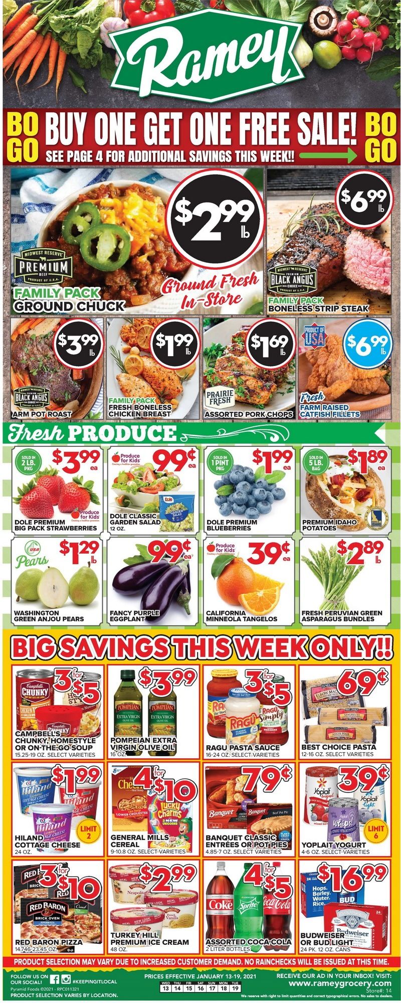Price Cutter Weekly Ad Jan 13 Jan 19, 2021