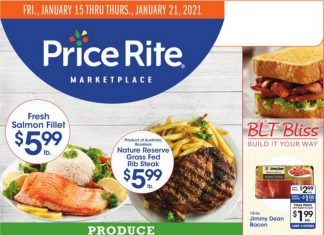 Price Rite Weekly Ad Jan 15 – Jan 21, 2021