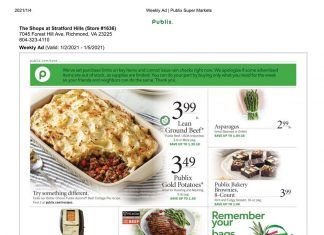 Publix Weekly Ad Jan 02 – Jan 05, 2021