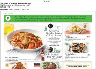 Publix Weekly Ad Jan 20 – Jan 26, 2021