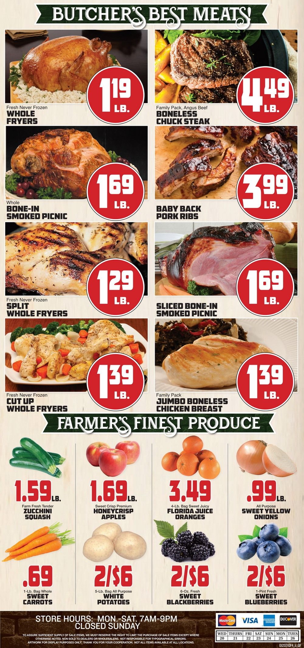 Quality Foods Weekly Ad Jan 20 Jan 26, 2021