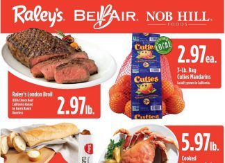 Raley’s Supermarkets Weekly Ad Jan 06 – Jan 12, 2021