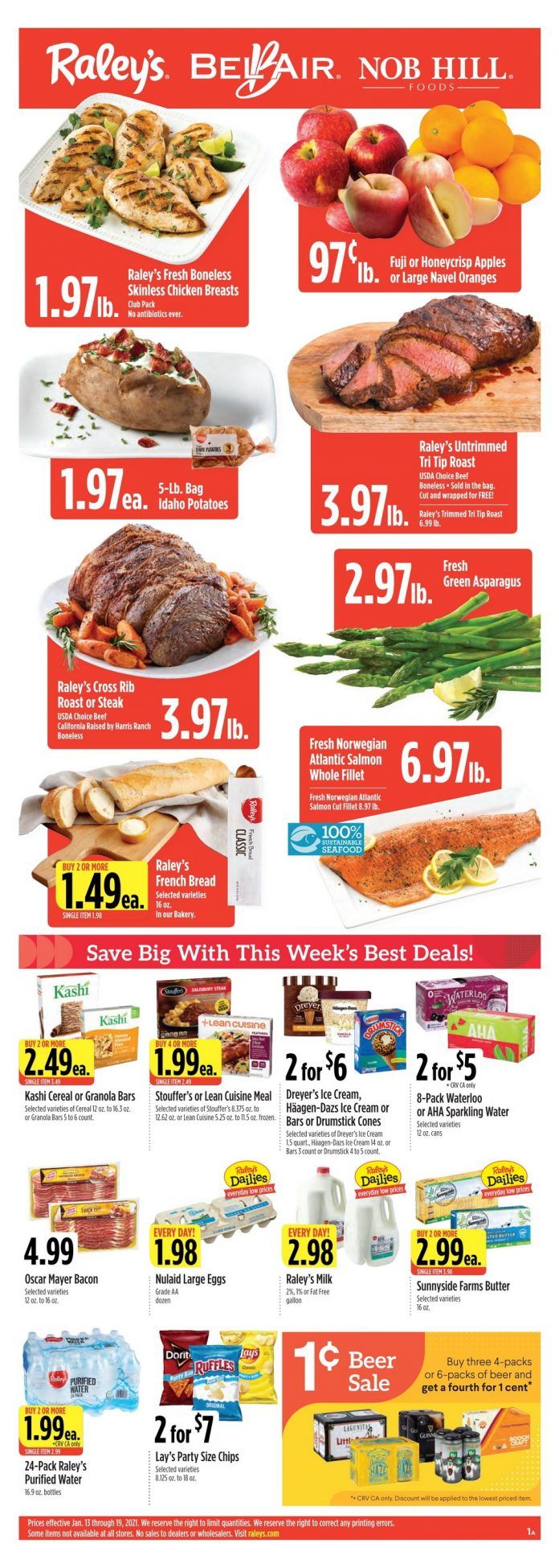 Raley s Supermarkets Weekly Ad Jan 13 Jan 19 2021 Raley s Supermarkets Weekly Ad Jan 13 Jan 19 2021