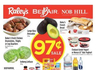 Raley’s Supermarkets Weekly Ad Jan 20 – Jan 26, 2021